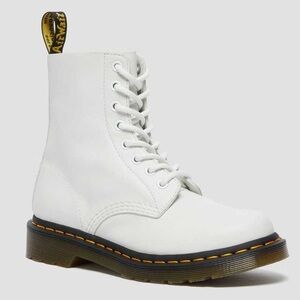 NWOT Doc Martens White Lace Up Boots